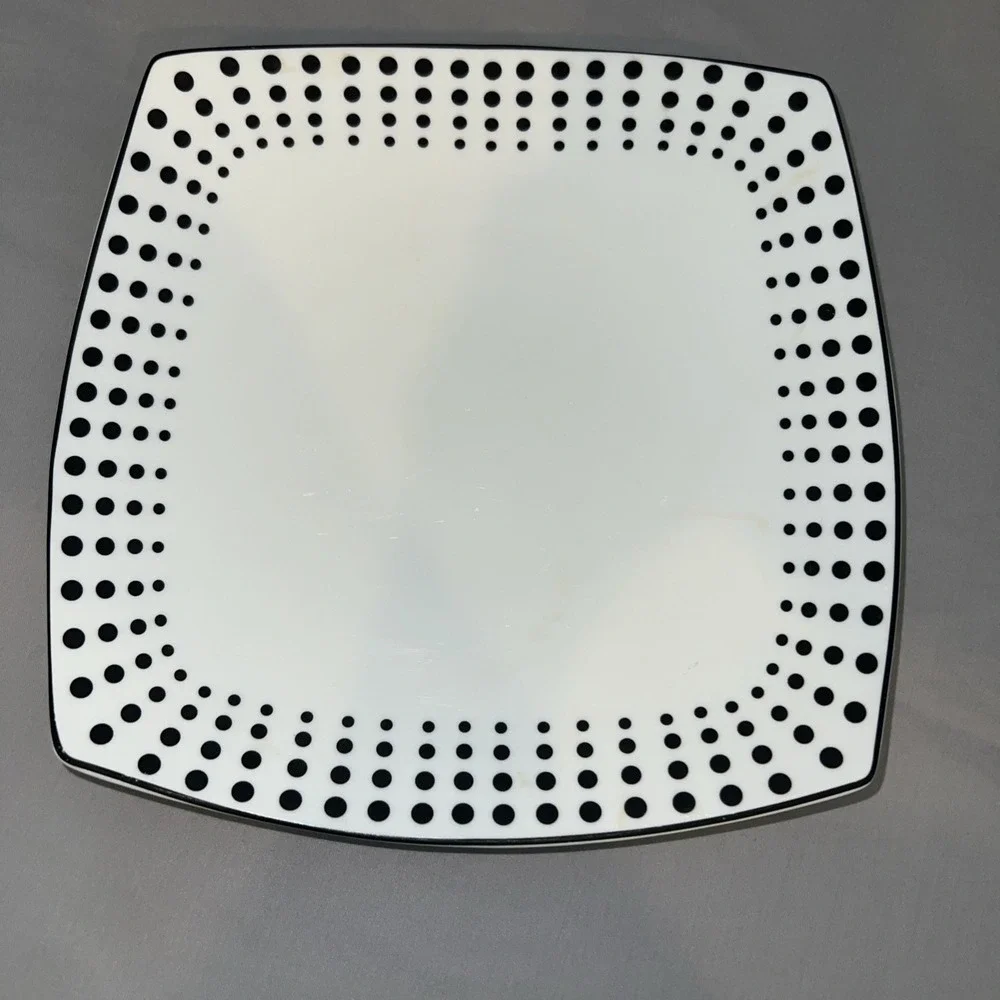 4 Dining Redesigned by Mikasa Cheers Square Salad Plates